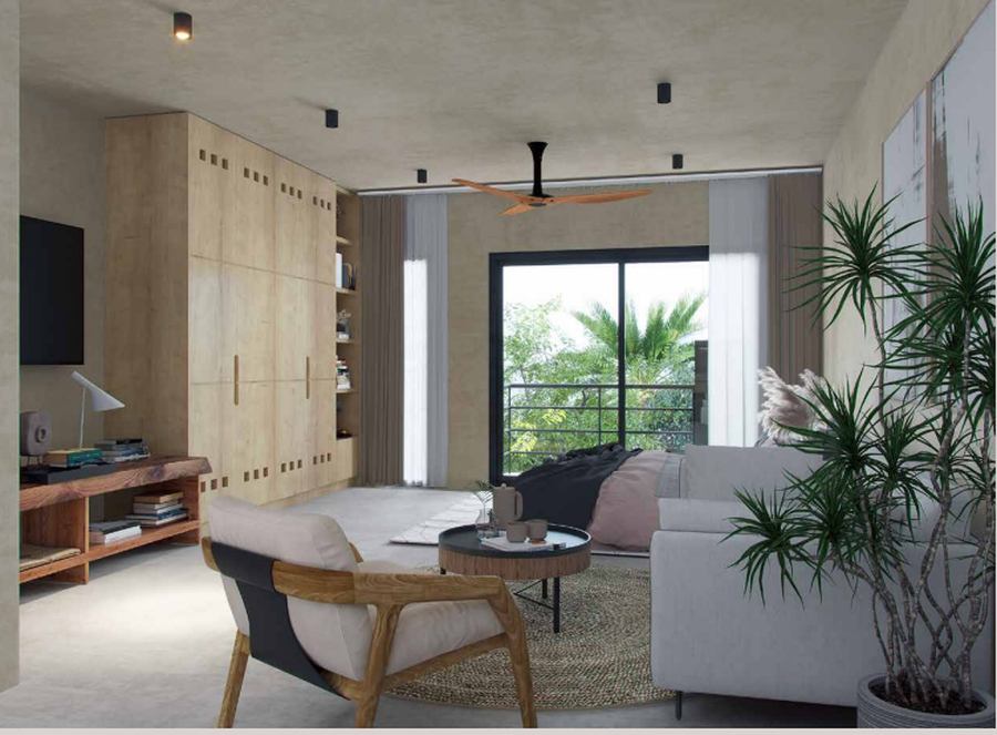 Interior del modelo Tojo